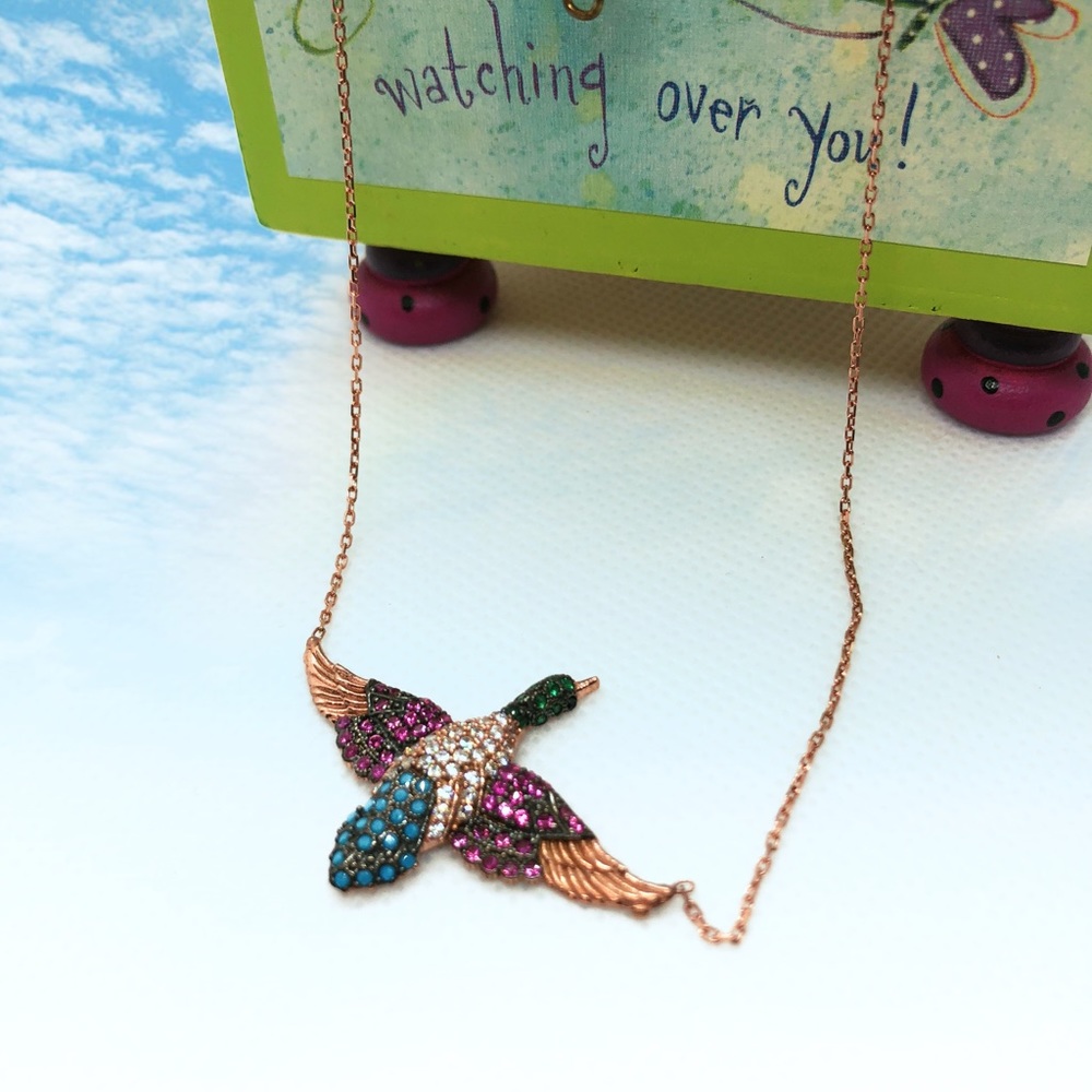 925 Sterling Silver gold pink color